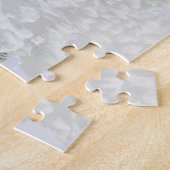 Puzzle de tigre blanc neige (Côté)