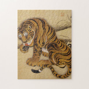 Puzzle de tigre d'Ito Jakuchu