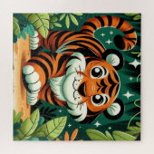 Puzzle de tigre furtif (Horizontal)