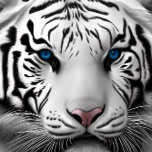 Puzzle de Tigre Sibérien Blanc<br><div class="desc">Découvrez le visage captivant d'un puzzle de Tigre Blanc - un défi fascinant pour les passionnés de puzzle de tous les niveaux ! Ce puzzle de 1014 pièces est doté d'une superbe image de fond d'un majestueux tigre blanc, capturant parfaitement son regard intense et ses caractéristiques saisissantes.</div>