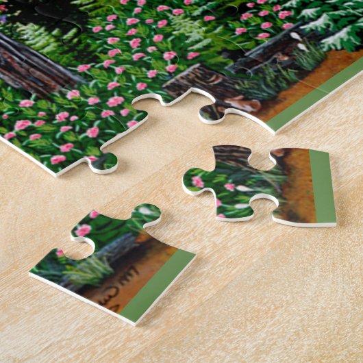 Puzzle de Timberline de printemps (Côté)