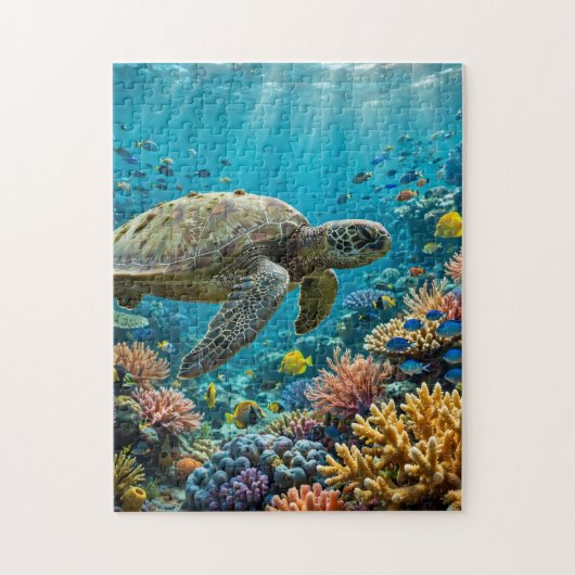 Puzzle de Tortue de Mer (Vertical)
