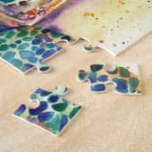 Puzzle de tortue de mer hawaïenne bronzer (Côté)