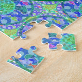 Puzzle de tortue de mer verte (Côté)