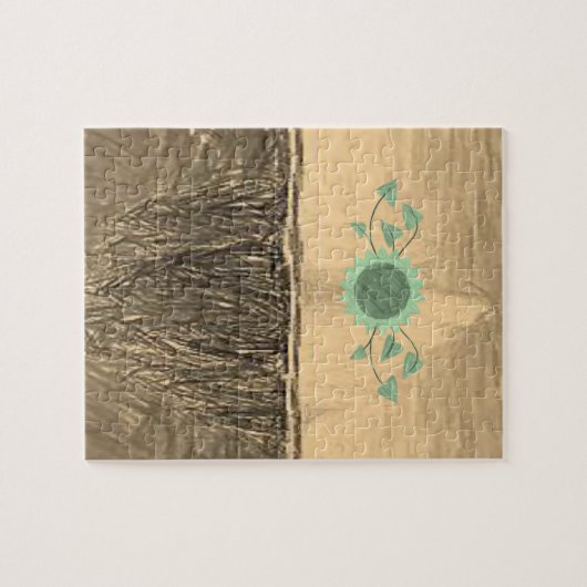 Puzzle de tournesol (Horizontal)