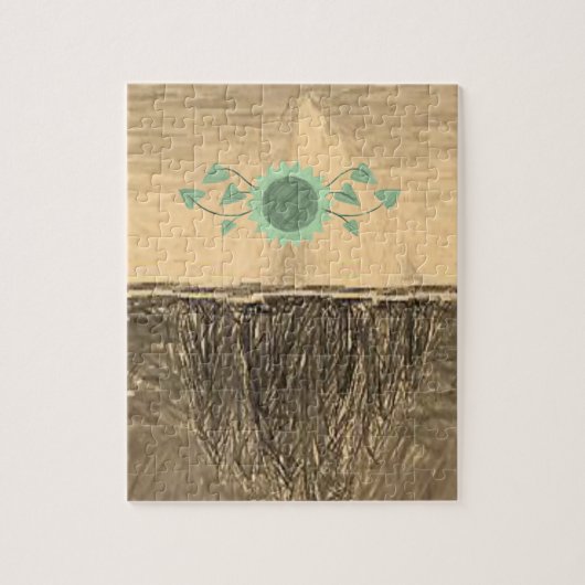 Puzzle de tournesol (Vertical)