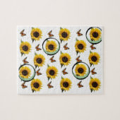 Puzzle de tournesol (Horizontal)