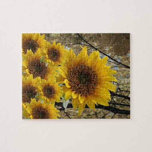 Puzzle de tournesol (Horizontal)