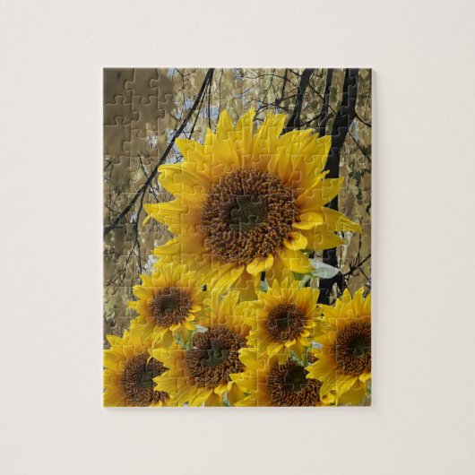 Puzzle de tournesol (Vertical)