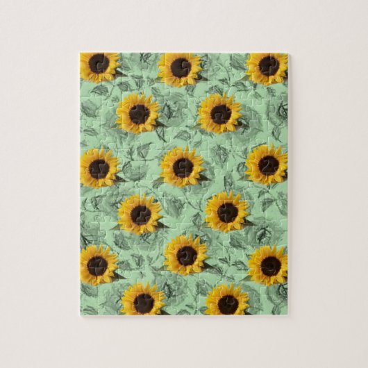 Puzzle de tournesol (Vertical)