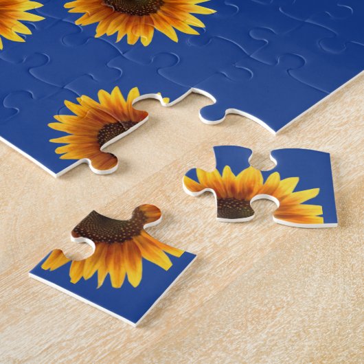Puzzle de tournesol (Côté)