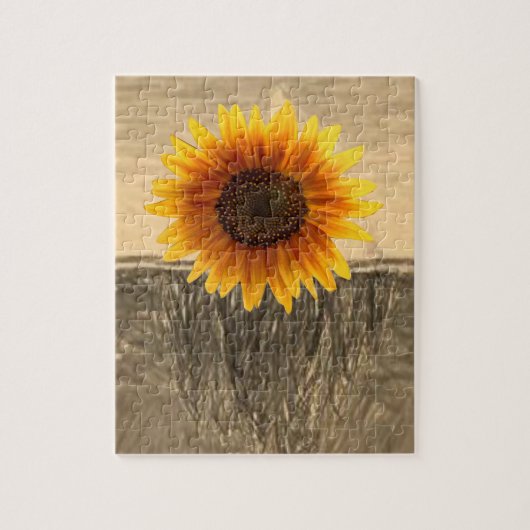 Puzzle de tournesol (Vertical)