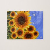 Puzzle de tournesol (Horizontal)