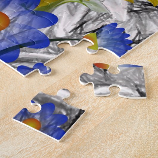 Puzzle de tournesol (Côté)