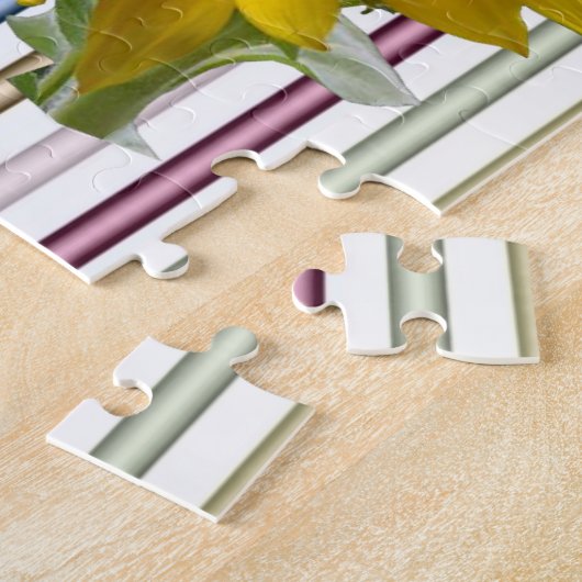 Puzzle de tournesol (Côté)