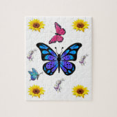 Puzzle de tournesol (Vertical)