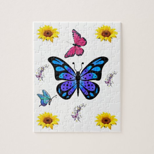 Puzzle de tournesol (Vertical)