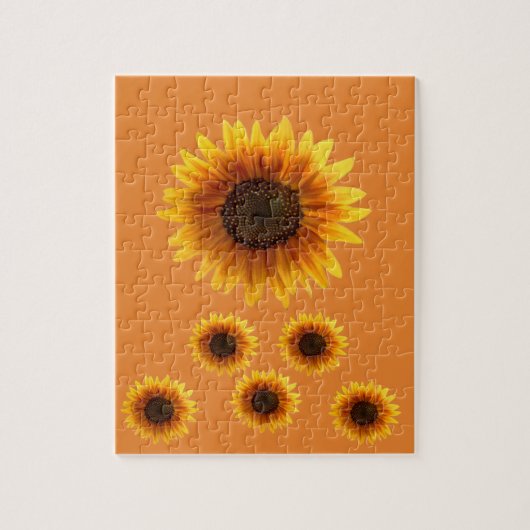 Puzzle de tournesol (Vertical)
