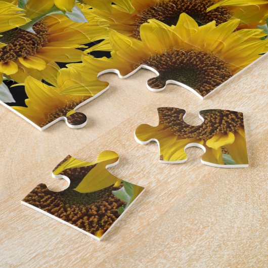Puzzle de tournesol (Côté)