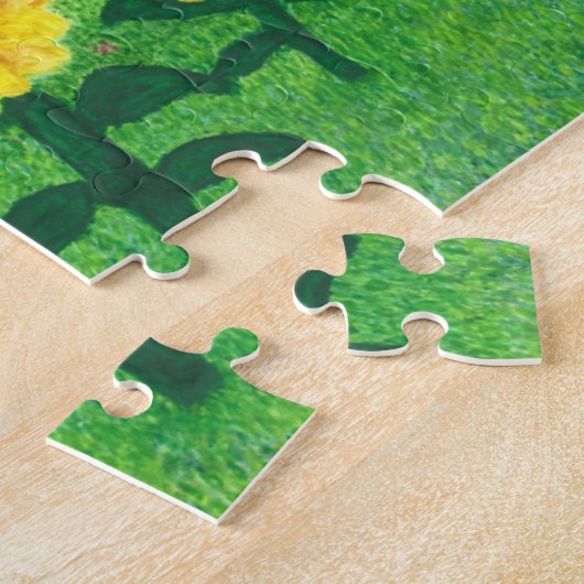 Puzzle de tournesol de danse (Côté)