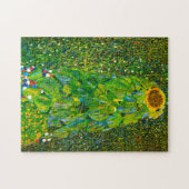 Puzzle de tournesol de Gustav Klimt (Horizontal)