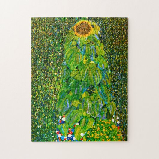 Puzzle de tournesol de Gustav Klimt (Vertical)