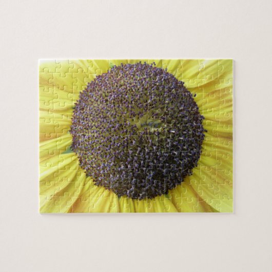 Puzzle de tournesol jaune (Horizontal)