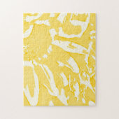 Puzzle de tournesol jaune Abstrait difficile (Vertical)