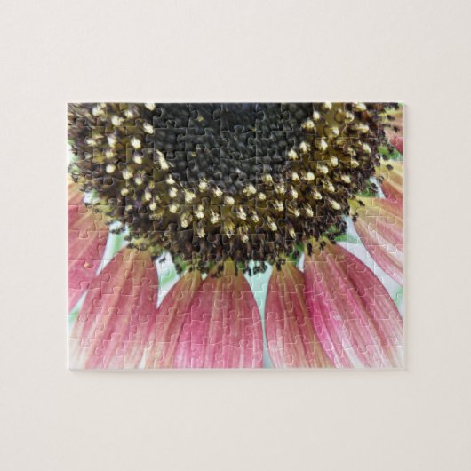 Puzzle de tournesol rose (Horizontal)