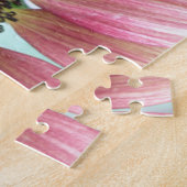 Puzzle de tournesol rose (Côté)