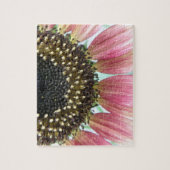 Puzzle de tournesol rose (Vertical)