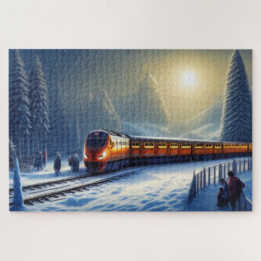 Puzzle de train (Horizontal)