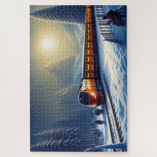 Puzzle de train (Vertical)