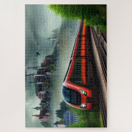 Puzzle de train (Vertical)