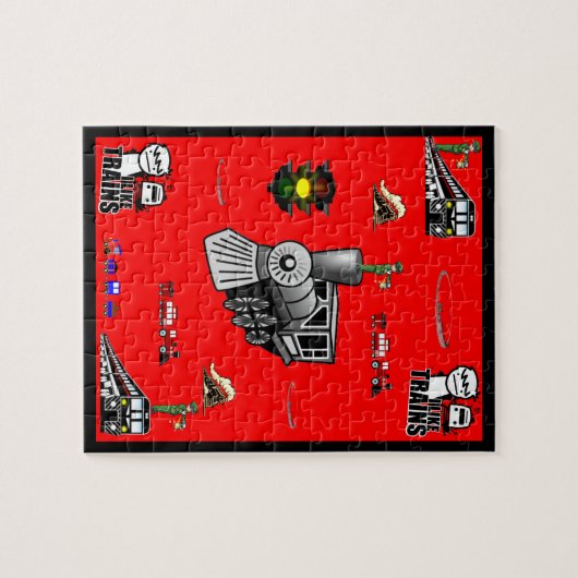 Puzzle de train (Horizontal)