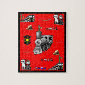 Puzzle de train (Vertical)