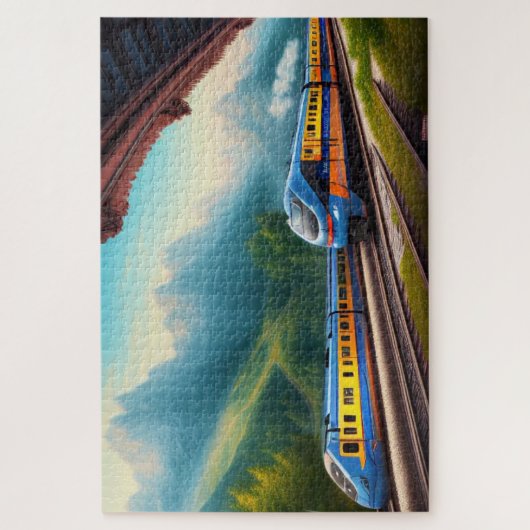 Puzzle de train (Vertical)
