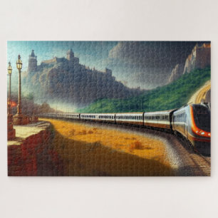 Puzzle de train