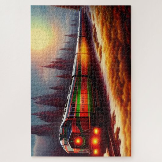 Puzzle de train (Vertical)