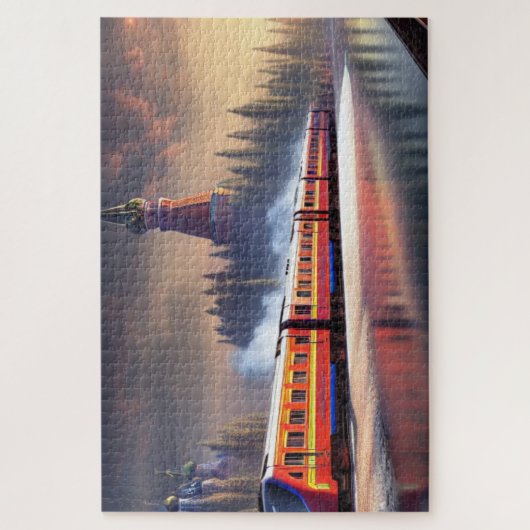 Puzzle de train (Vertical)