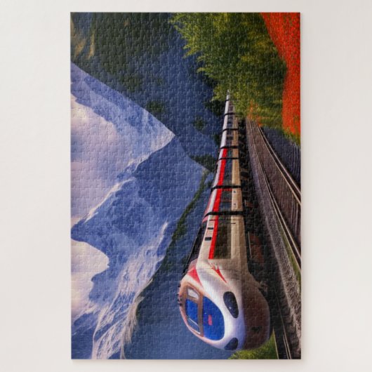 Puzzle de train (Vertical)