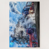 puzzle de train à vapeur (Vertical)