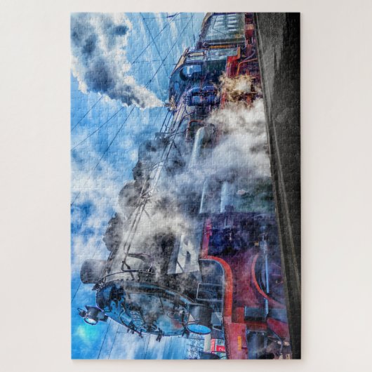 puzzle de train à vapeur (Vertical)