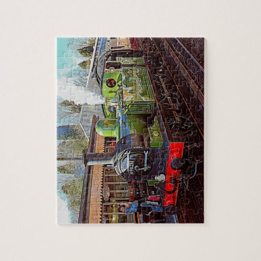 Puzzle de train de vapeur (Vertical)