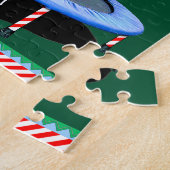 Puzzle de trampoline de Noël (Côté)