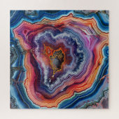 Puzzle de tranche d'agate (Horizontal)