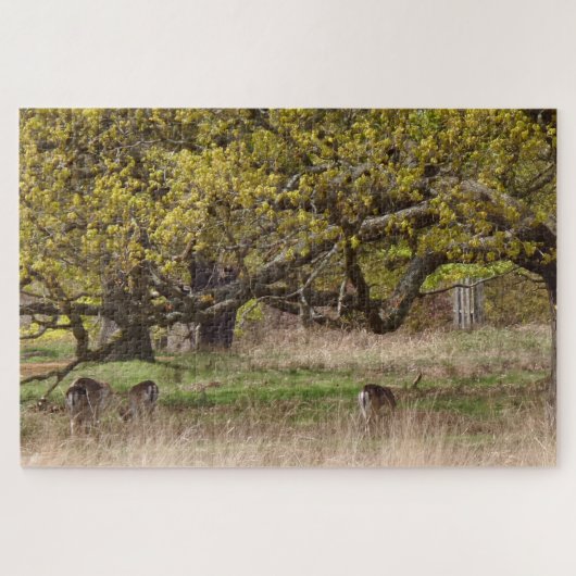 Puzzle de Treés et de Cerfs (Horizontal)