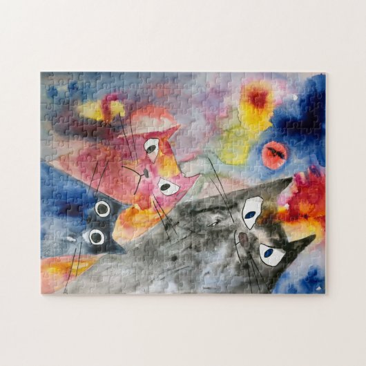 puzzle de trois chats (Horizontal)