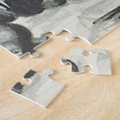 Puzzle de troupeau de morses à l'aspect rétro (Côté)