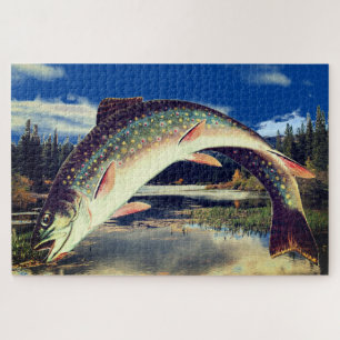 Puzzle de truite de lac Fish